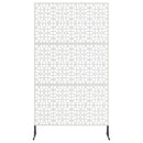Privatlivsskærm 100 x 50 x 180 cm Rustfrit stål Sølv