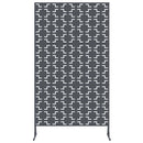 Privatlivsskærm 100 x 50 x 180 cm Stål Antracit