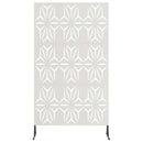 Privatlivsskærm 100 x 50 x 180 cm Rustfrit stål Sølv