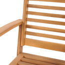 Stol 2 Stk Brun 65 x 60 x 76,5 cm Massiv Teaktræ