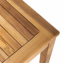 bænk med pude Brun og mørkegrå 110 x 66 x 76 cm Massiv Teaktræ