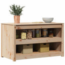Køkkenskab MEPPEL Brun eg 106 x 55 x 64 cm Massiv fyrretræ