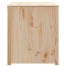 Køkkenskab MEPPEL Brun eg 106 x 55 x 64 cm Massiv fyrretræ