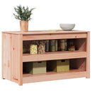 Køkkenskab MEPPEL Brun eg 106 x 55 x 64 cm Massiv fyrretræ