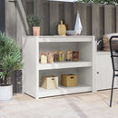 Køkkenskab MEPPEL Hvid 106 x 55 x 92 cm Massiv fyrretræ
