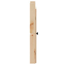 Køkkendør MEPPEL Brun eg 50 x 9 x 82 cm Massivt fyrretræ