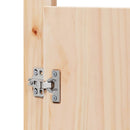 Køkkendør MEPPEL 2 pcs Creme 50 x 9 x 82 cm Massivt fyrretræ