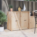 Køkkendør MEPPEL 2 pcs Creme 50 x 9 x 82 cm Massivt fyrretræ