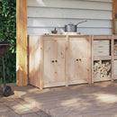 Køkkendør MEPPEL 2 pcs Creme 50 x 9 x 82 cm Massivt fyrretræ