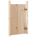 Køkkendør MEPPEL 2 pcs Creme 50 x 9 x 82 cm Massivt fyrretræ