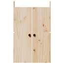 Køkkendør MEPPEL 2 pcs Creme 50 x 9 x 82 cm Massivt fyrretræ