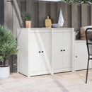Køkkendør MEPPEL 2 pcs Hvid 50 x 9 x 82 cm Massivt fyrretræ