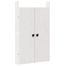 Køkkendør MEPPEL 2 pcs Hvid 50 x 9 x 82 cm Massivt fyrretræ