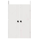 Køkkendør MEPPEL 2 pcs Hvid 50 x 9 x 82 cm Massivt fyrretræ