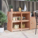 Køkkenskab MEPPEL Brun eg 106 x 55 x 92 cm Massiv fyrretræ