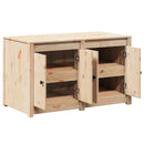 Køkkenskab MEPPEL Brun eg 106 x 55 x 64 cm Massivt fyrretræ