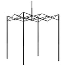 Drivhus med op-poppende ramme Grøn 200 x 200 x 300 cm Jern