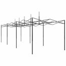 Drivhus med op-poppende ramme Grøn 290 x 870 x 315 cm Jern