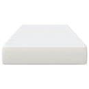 Sengemadras med madras Creme 80 x 200 cm Stof