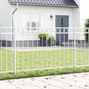 Element til hegn ASSEN Hvid 170 x 150 cm Stål