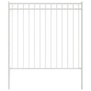 Element til hegn ASSEN Hvid 170 x 200 cm Stål