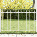 Element til hegn ASSEN Hvid 170 x 80 cm Stål