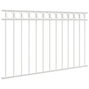 Element til hegn ASSEN Hvid 170 x 80 cm Stål