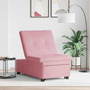 Sovesofa Lyserød 194 x 67 x 82 cm Fløjl