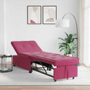 Sovesofa Vinrød 194 x 67 x 82 cm Fløjl