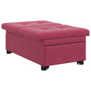 Sovesofa Vinrød 194 x 67 x 82 cm Fløjl