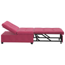 Sovesofa Vinrød 194 x 67 x 82 cm Fløjl