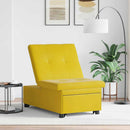 Sovesofa Gul 194 x 67 x 82 cm Fløjl