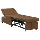 Sovesofa Brun 194 x 67 x 82 cm Huahua Stof