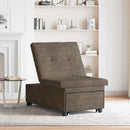 Sovesofa Mørkegrå 194 x 67 x 82 cm Huahua Stof