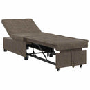 Sovesofa Mørkegrå 194 x 67 x 82 cm Huahua Stof