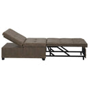 Sovesofa Mørkegrå 194 x 67 x 82 cm Huahua Stof
