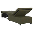 Sovesofa Army Grøn 194 x 67 x 82 cm Huahua Stof