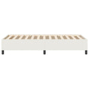 Platform sengestel Creme 100 x 200 cm Velourstof