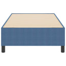 Platform sengestel Blå 100 x 200 cm Velourstof