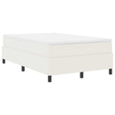 Platform sengestel Creme 120 x 200 cm Velourstof