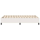 Platform sengestel Creme 120 x 200 cm Velourstof