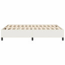 Platform sengestel Creme 140 x 190 cm Velourstof