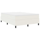 Platform sengestel Creme 140 x 200 cm Velourstof