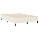 Platform sengestel Creme 140 x 200 cm Velourstof