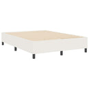 Platform sengestel Creme 140 x 200 cm Velourstof