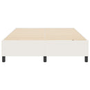 Platform sengestel Creme 140 x 200 cm Velourstof