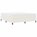 Platform sengestel Creme 180 x 200 cm Velourstof