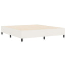 Platform sengestel Creme 180 x 200 cm Velourstof