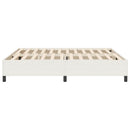 Platform sengestel Creme 180 x 200 cm Velourstof