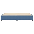 Platform sengestel Blå 200 x 200 cm Velourstof